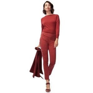 CHICO's Red Leopard Sparkle Pull-On Jeggings Size 2.5 (14) -- STUNNING!!!